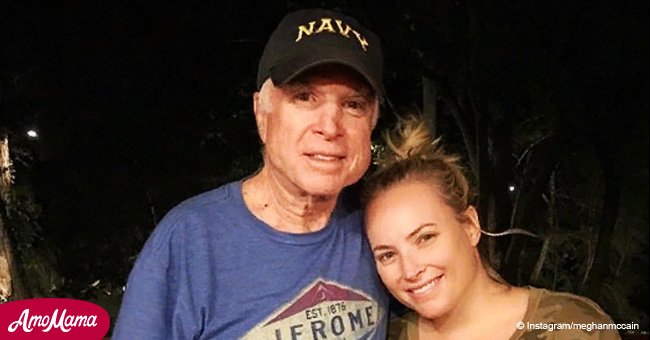 Senator John McCain was hospitalized again and asked son-in-law to look after his daughter