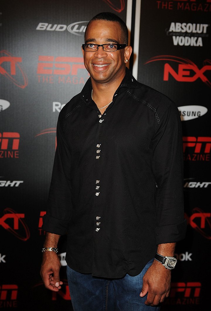 Stuart Scott attends the ESPN The Magazine's NEXT Event at the Fountainebleau Miami Beach on February 5, 2010. | Photos: Getty Images