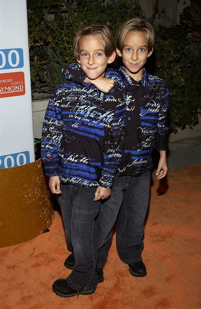 Sawyer and Sullivan Sweeten on October 14, 2004 | Source: Getty Images