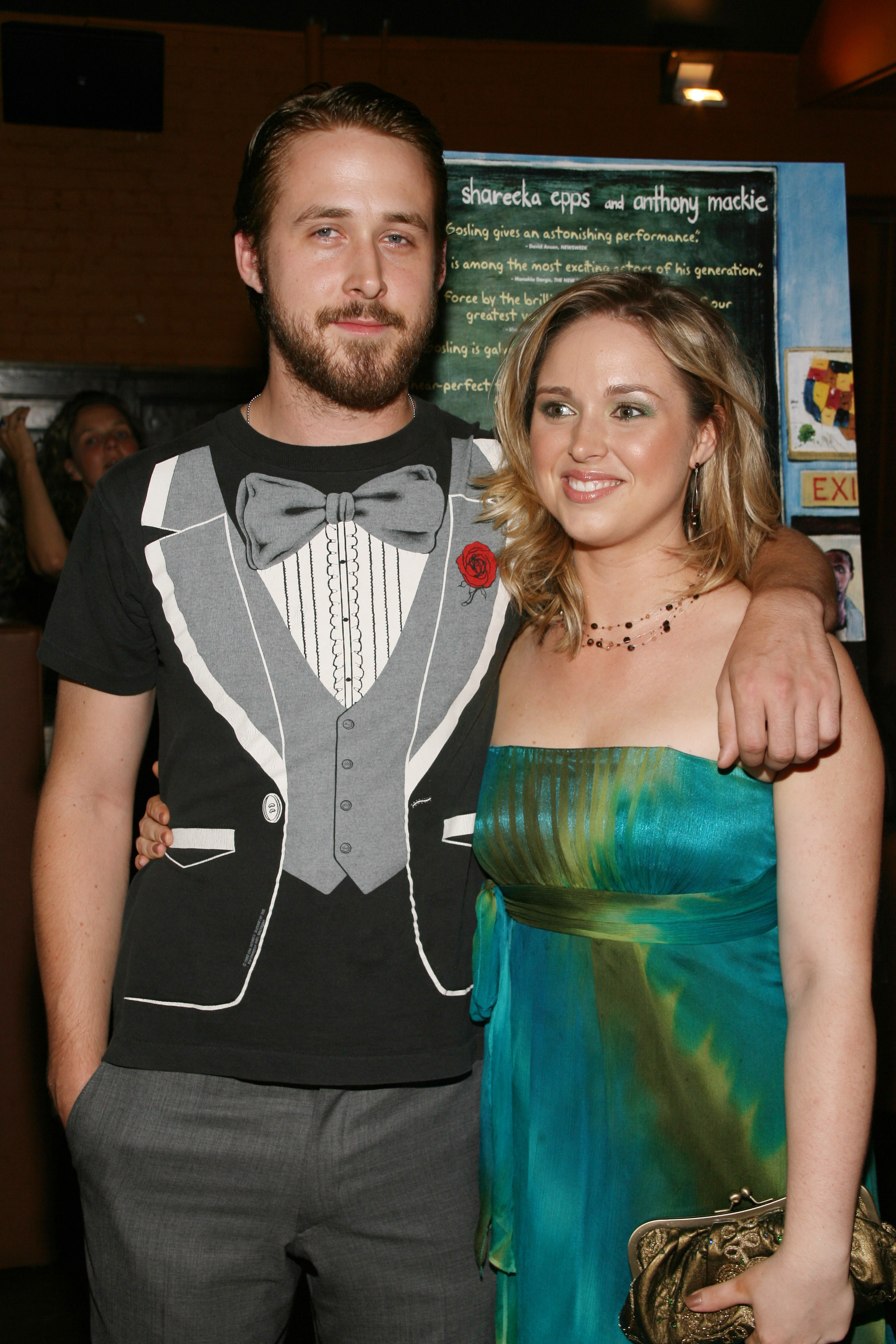 Ryan Gosling and his sister Mandi Gosling in New York in 2006 | Source: Getty Images
