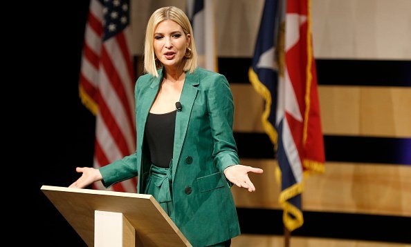 White House advisor Ivanka Trump at El Centro community college on October 3, 2019 | Photo: Getty Images