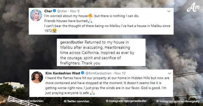 Gerard Butler, Camille Grammer, and other stars who lost homes due to the California wildfires