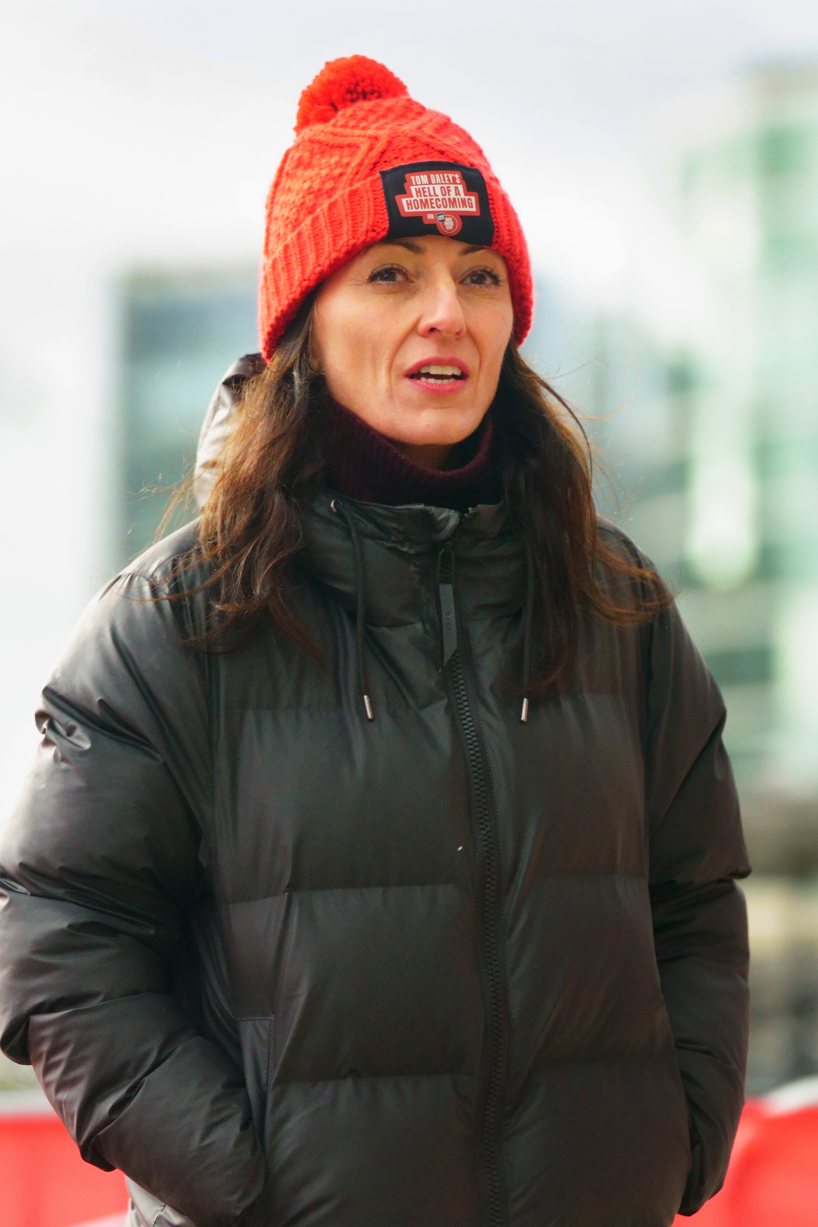 Davina McCall during Comic Relief 2022 on February 14 in London, England. | Source: Getty Images