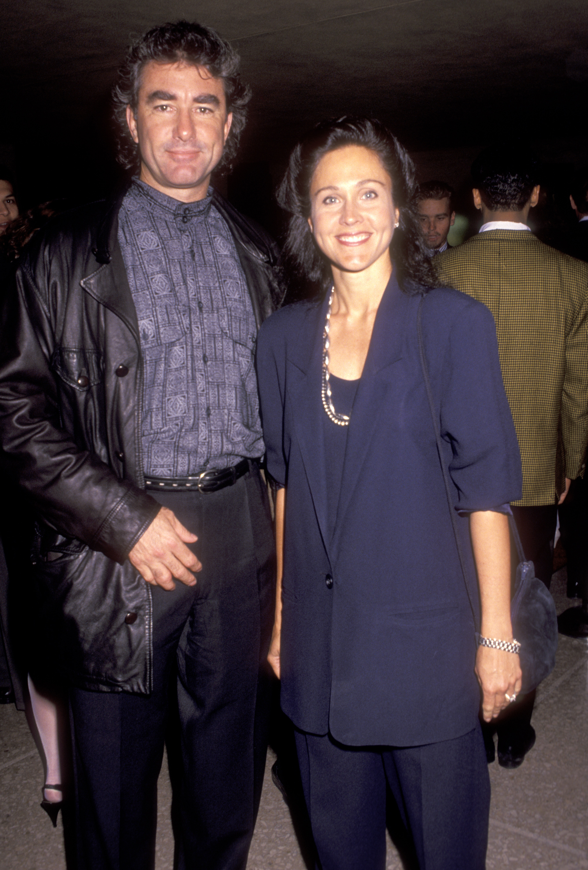 Erin Gray and Richard Hissong in Century City, California on June 5, 1991 | Source: Getty Images