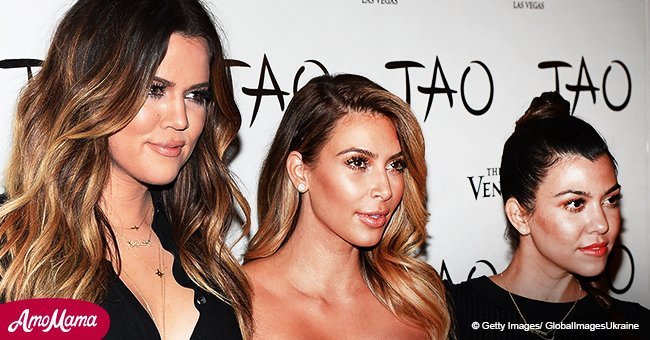 Kim Kardashian shares rare throwback photo with sister in bikini