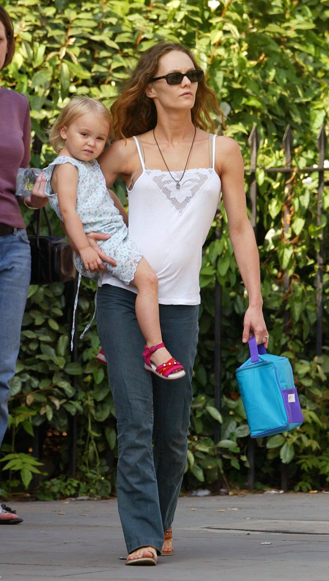 Johnny Depp & Wife Vanessa Paradis Take Their Two Children For A Picnic In A London Park | Source: Getty Images