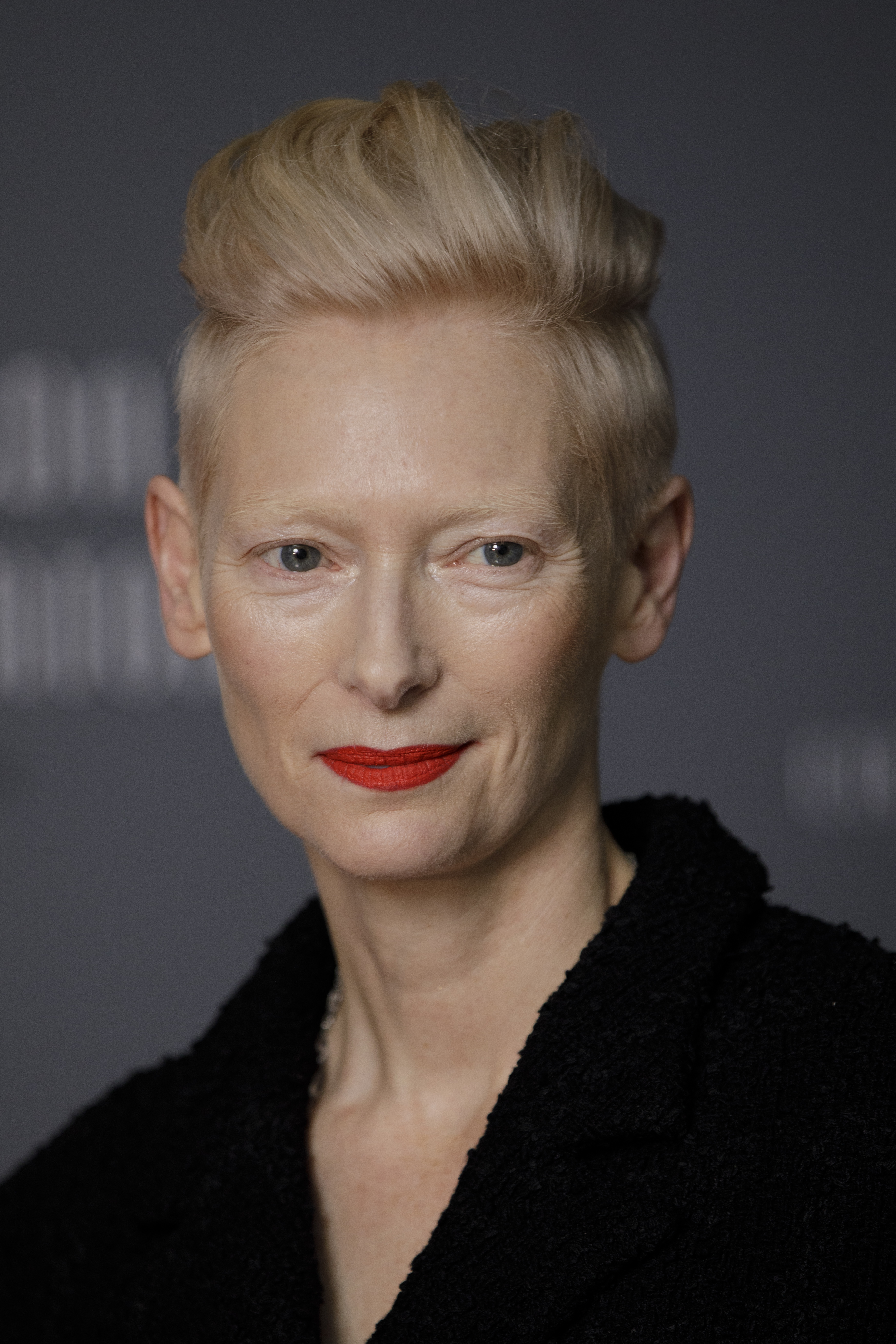 Tilda Swinton arrives at "The Eternal Daughter" special screening at BFI Southbank on November 10, 2023 in London, England. | Source: Getty Images
