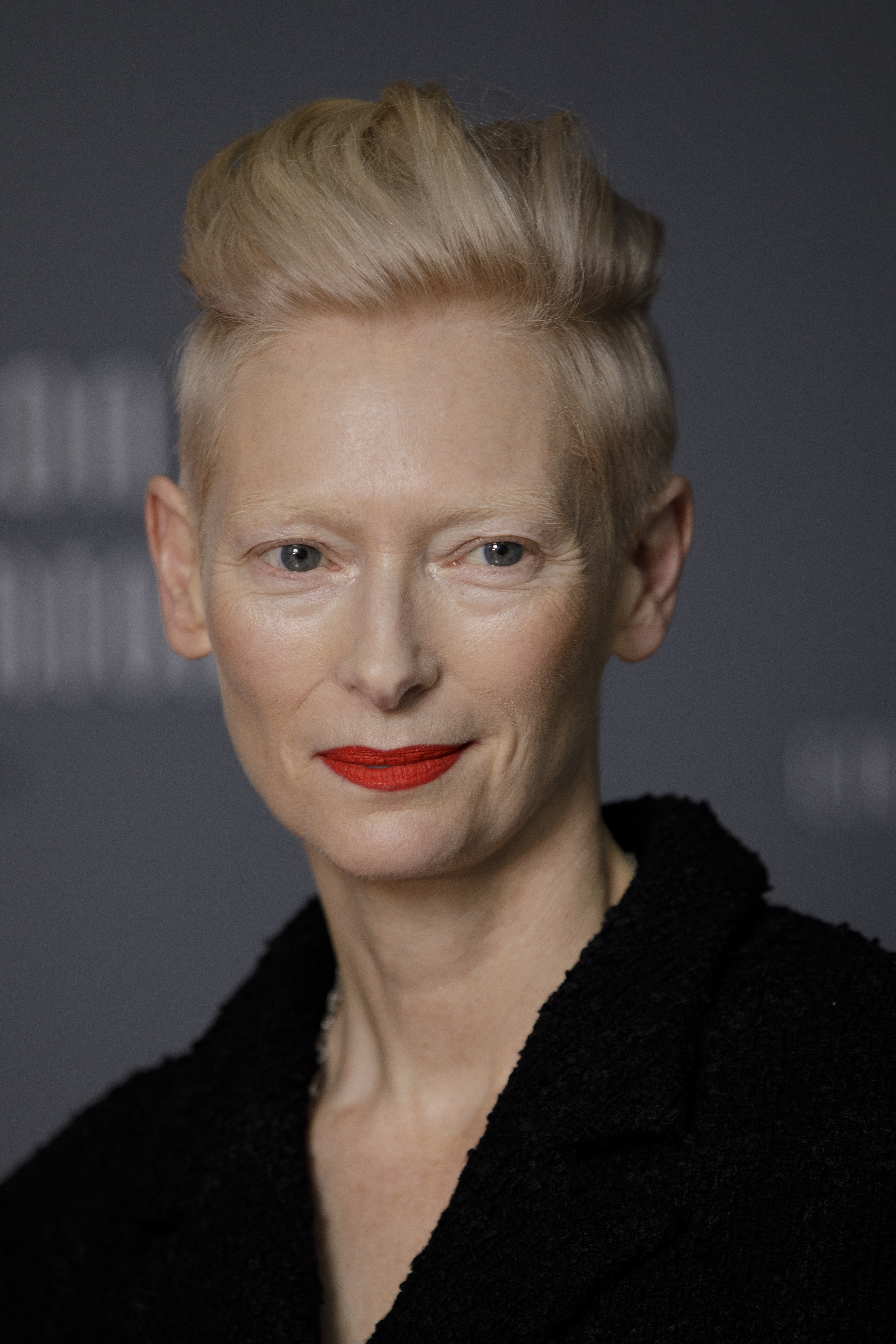 Tilda Swinton arrives at 