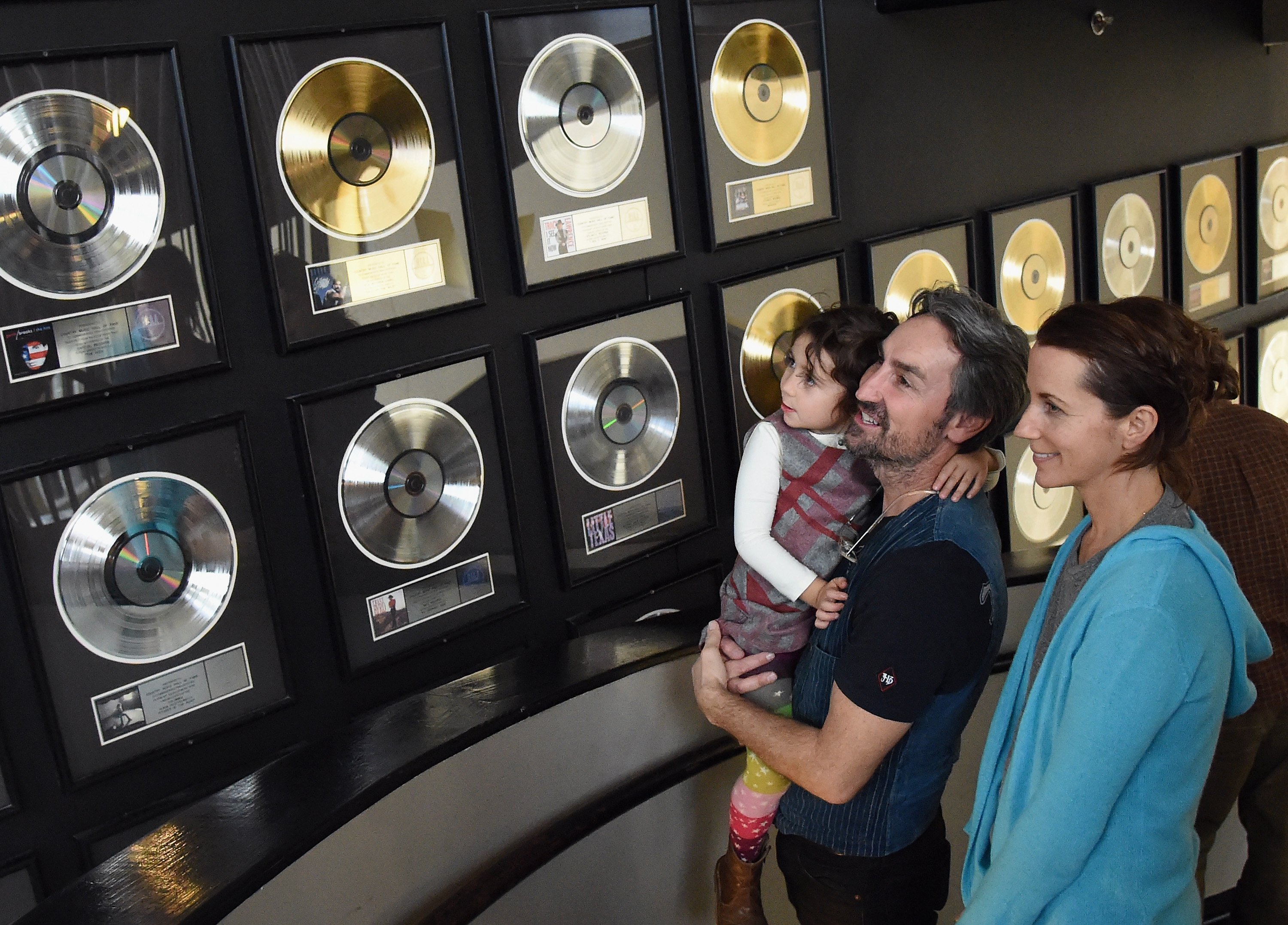 TV Reality show "American Pickers" star Mike Wolfe & Family Visit The Country Music Hall Of Fame And Museum on December 13, 2015, in Nashville, Tennessee. I Source: Getty Images