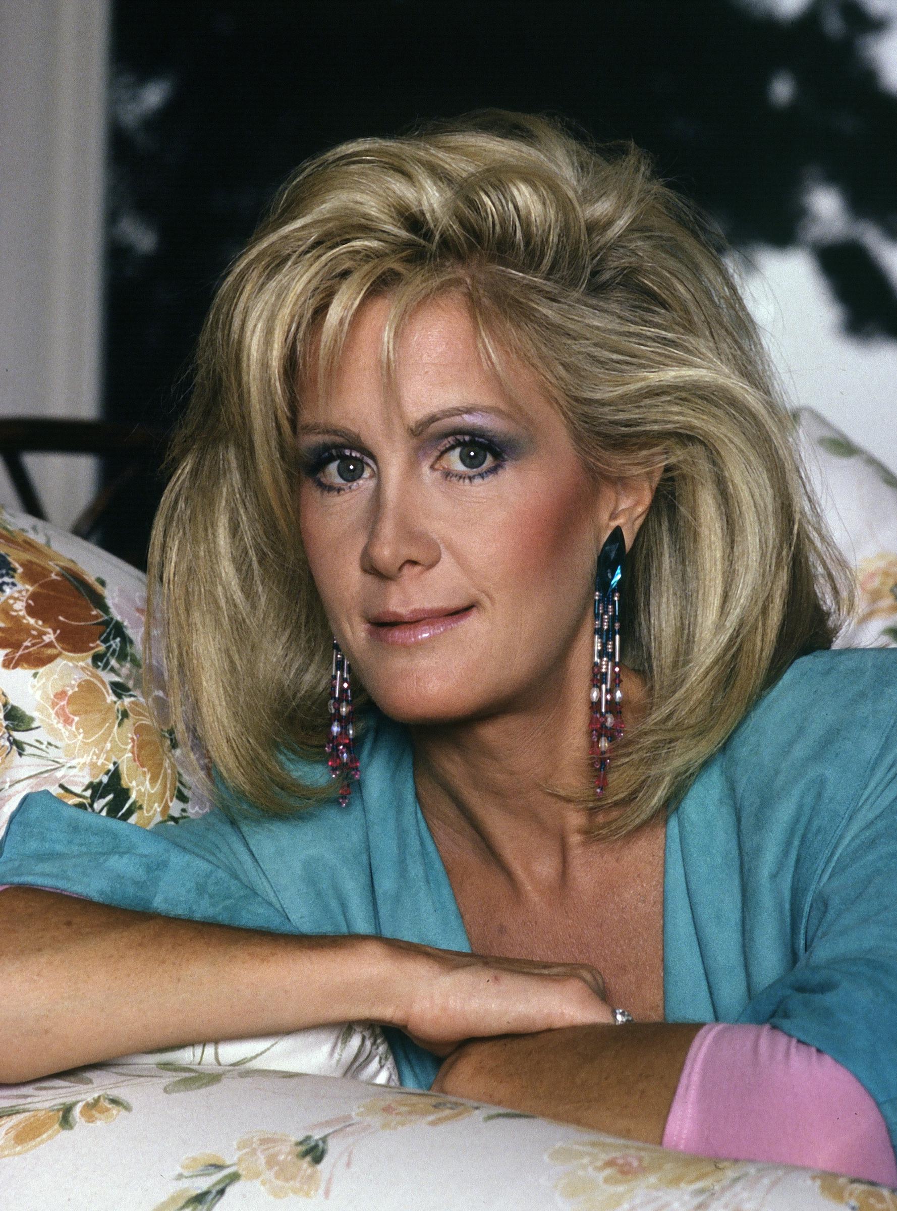 Joan Van Ark pictured on September 29, 1985, in Los Angeles, California. | Source: Getty Images