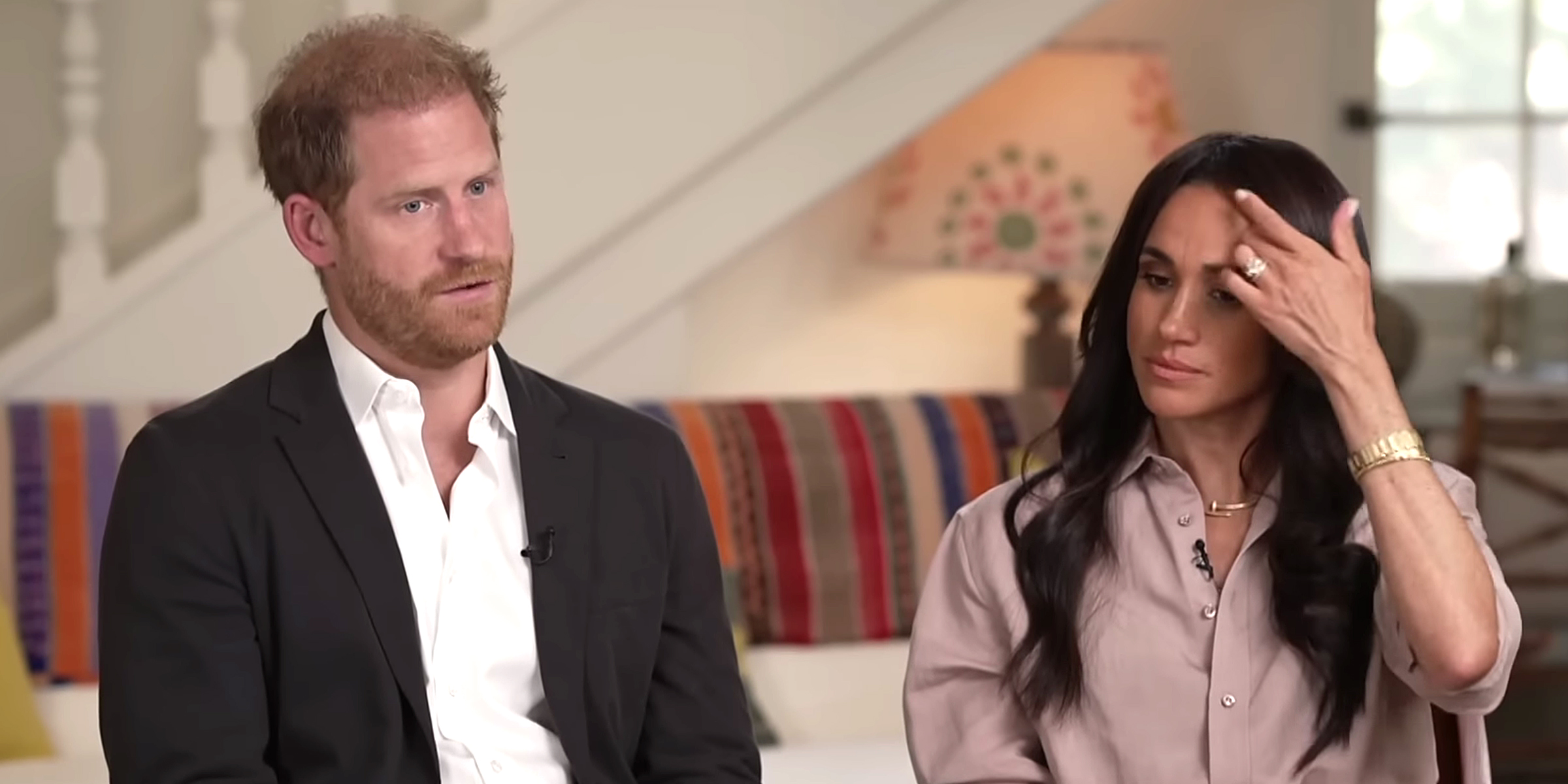 Prince Harry and Meghan Markle | Source: YouTube/CBSSundayMorning