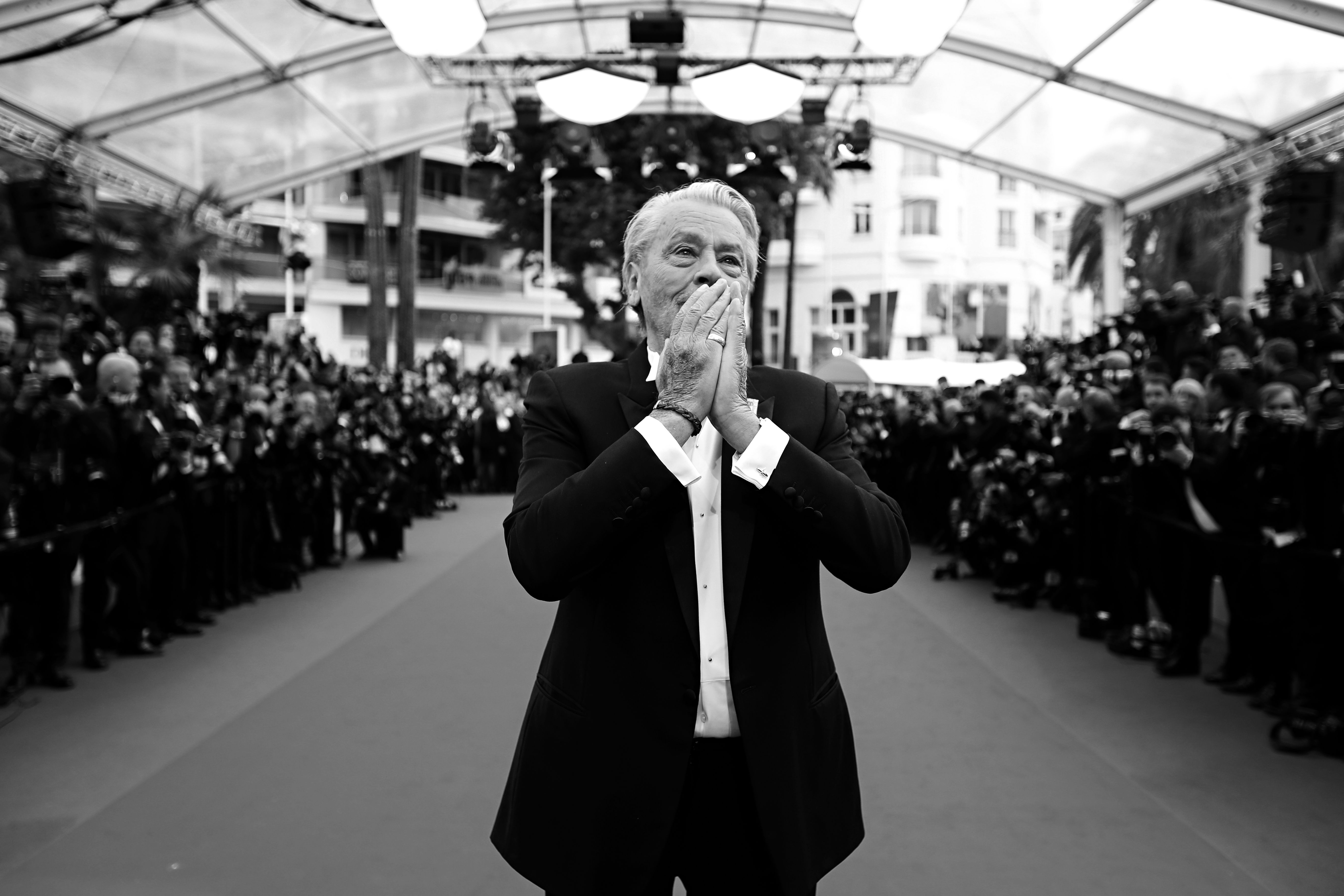 Alain Delon at the 72nd edition of the Cannes Film Festival in Cannes, France on May 19, 2019 | Source: Getty Images