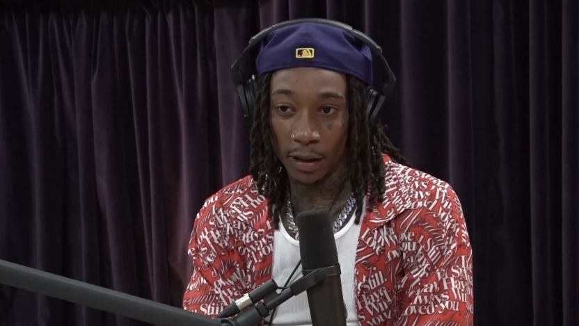 Wiz Khalifa speaks during an interview on "The Joe Rogan Experience" in a video shared on May 31, 2019. | Source: YouTube/JRE Clips