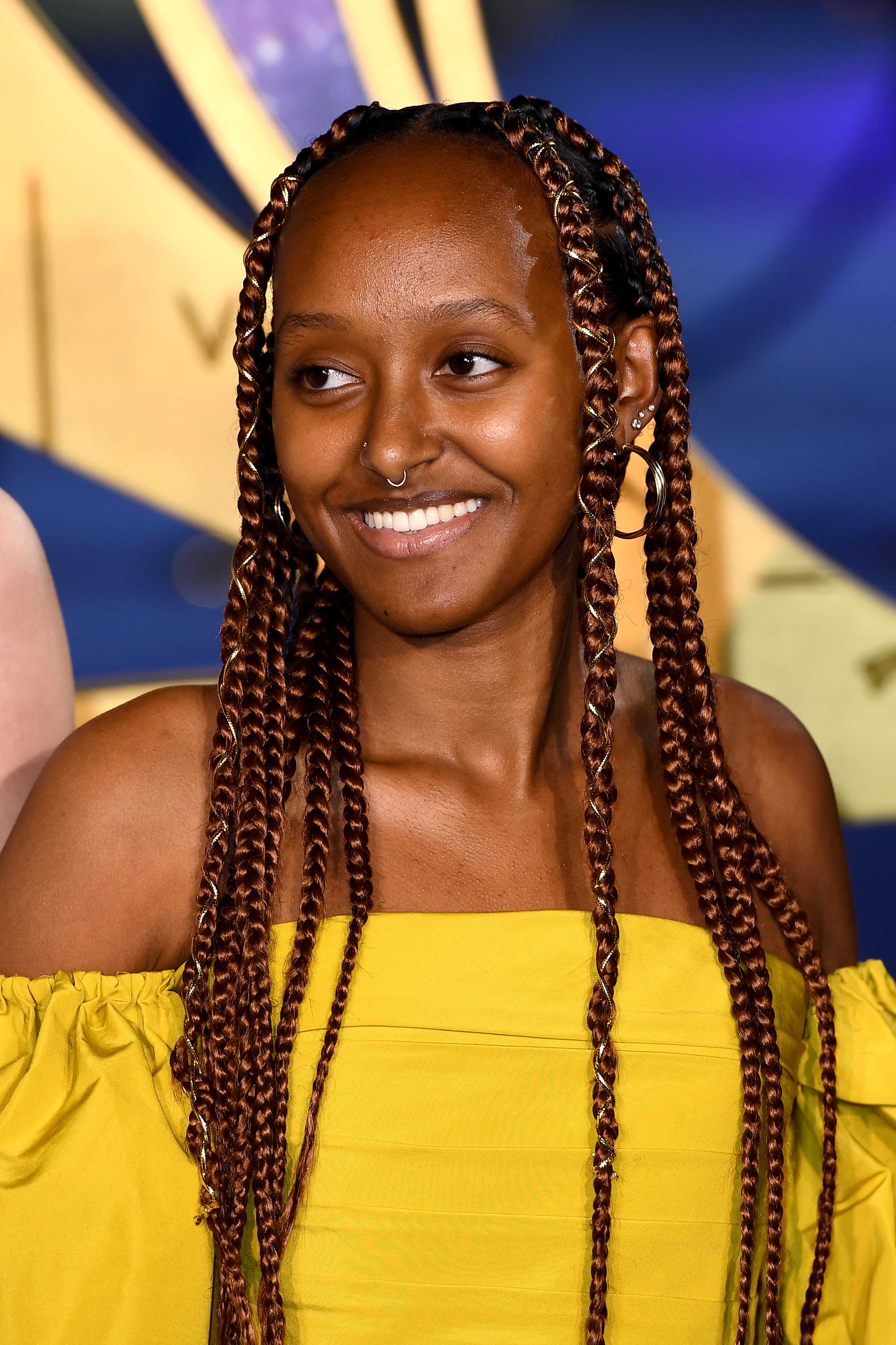 Zahara Marley Jolie attends the "The Eternals" U.K. premiere at BFI IMAX Waterloo in London, England, on October 27, 2021 | Source: Getty images