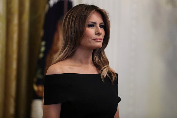 Melania Trump at a Hanukkah reception in Washington, DC. | Photo: Getty Images