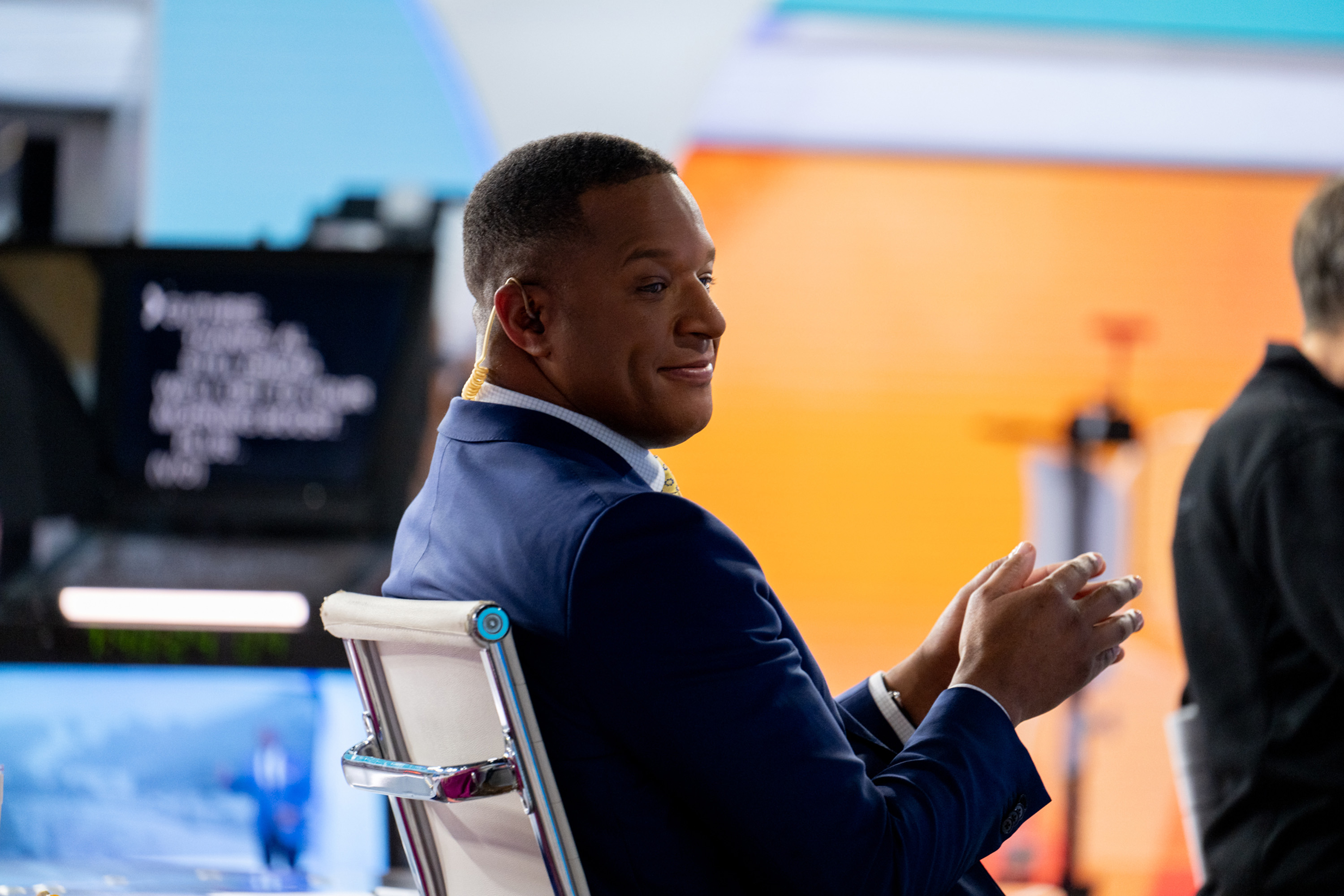 Craig Melvin on a season 73 episode of "Today" on November 11, 2024 | Source: Getty Images