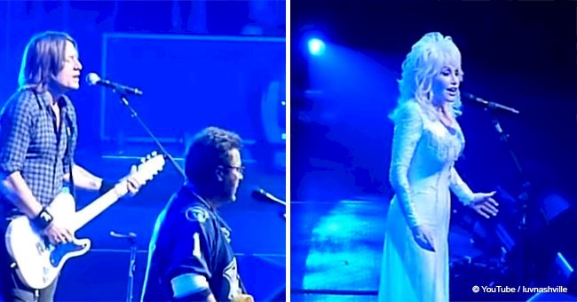 Dolly Parton bewitched fans singing together with Keith Urban & Vince Gill