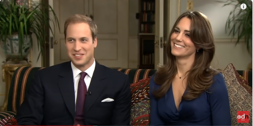 Prince William and his wife Catherine during an interview  posted on November 17, 2010 | Source: YouTube/@OnDemandNews