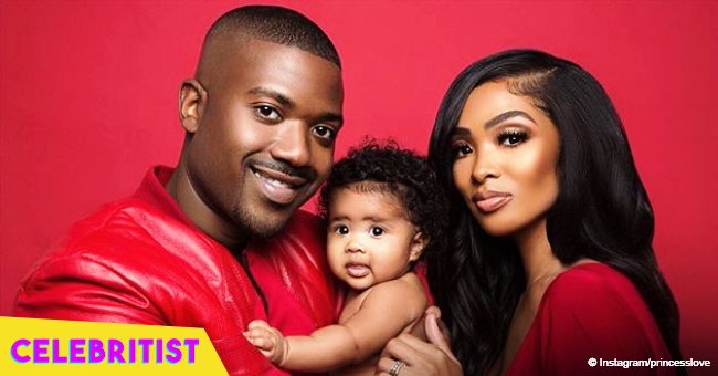 Ray J and Princess Love's daughter Melody melts hearts with her cute curls & pink outfit in pic