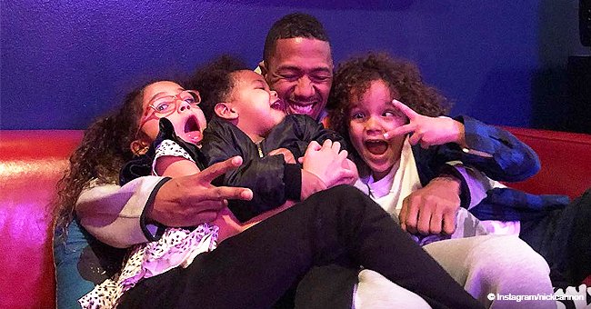 Nick Cannon proves he is the best dad, hugging all of his 3 kids in precious photo