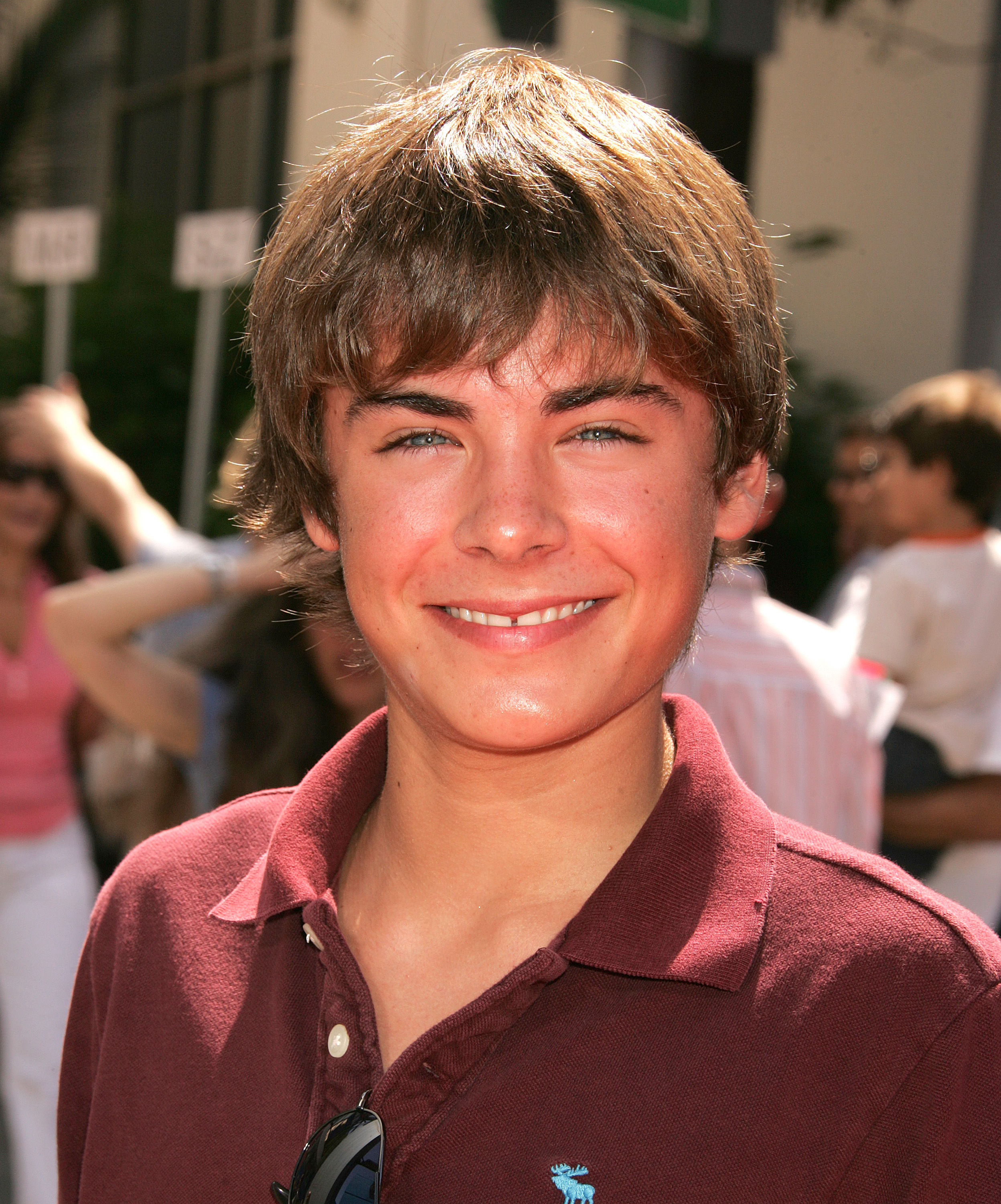 Zac Efron at the "Thunderbirds" premiere in Los Angeles on July 24, 2004 | Source: Getty Images