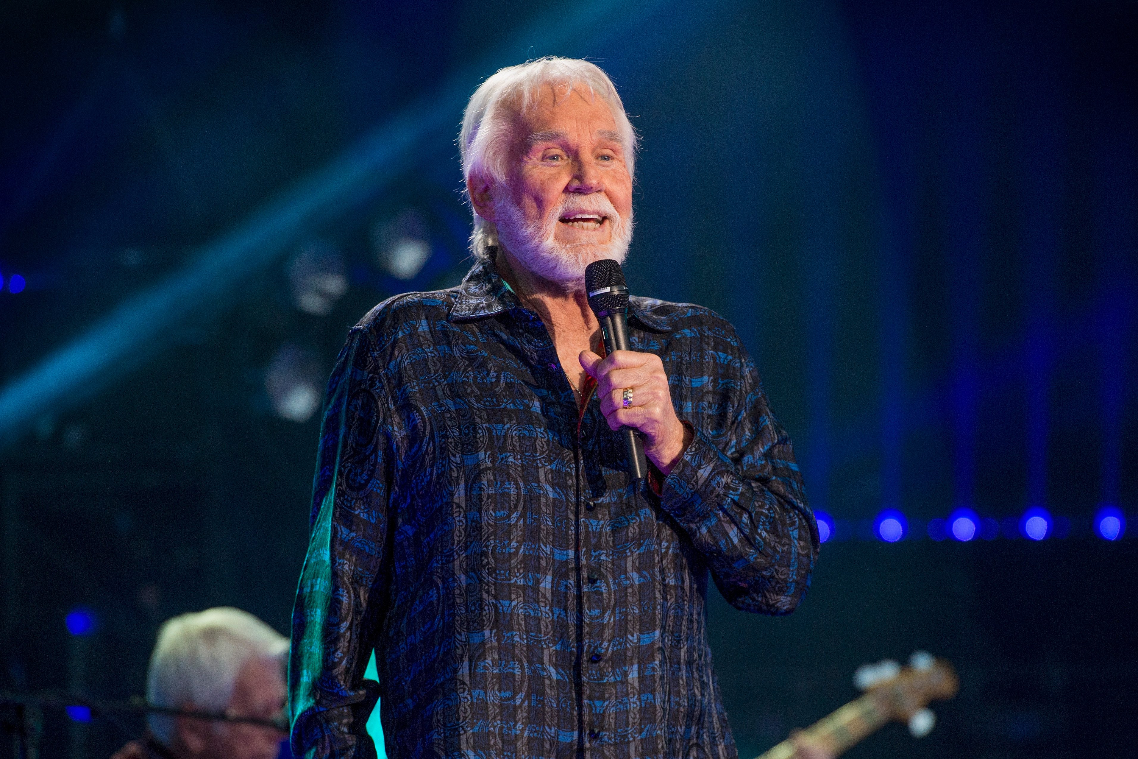 Country music singer Kenny Rogers performing during the 2017 CMA Music Festival on June 8, 2017 in Nashville, Tennessee. / Source: Getty Images