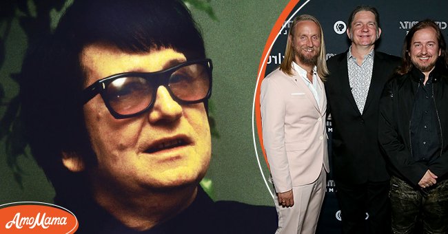 Roy Orbison performs on-stage circa the 1960s (left), Roy Orison Jr., Alexander Orbison, and Wesley Orbison attend the Austin City Limits 2017 Hall of Fame Inductions on October 25, 2017 in Austin, Texas (right) | Source: Getty Images