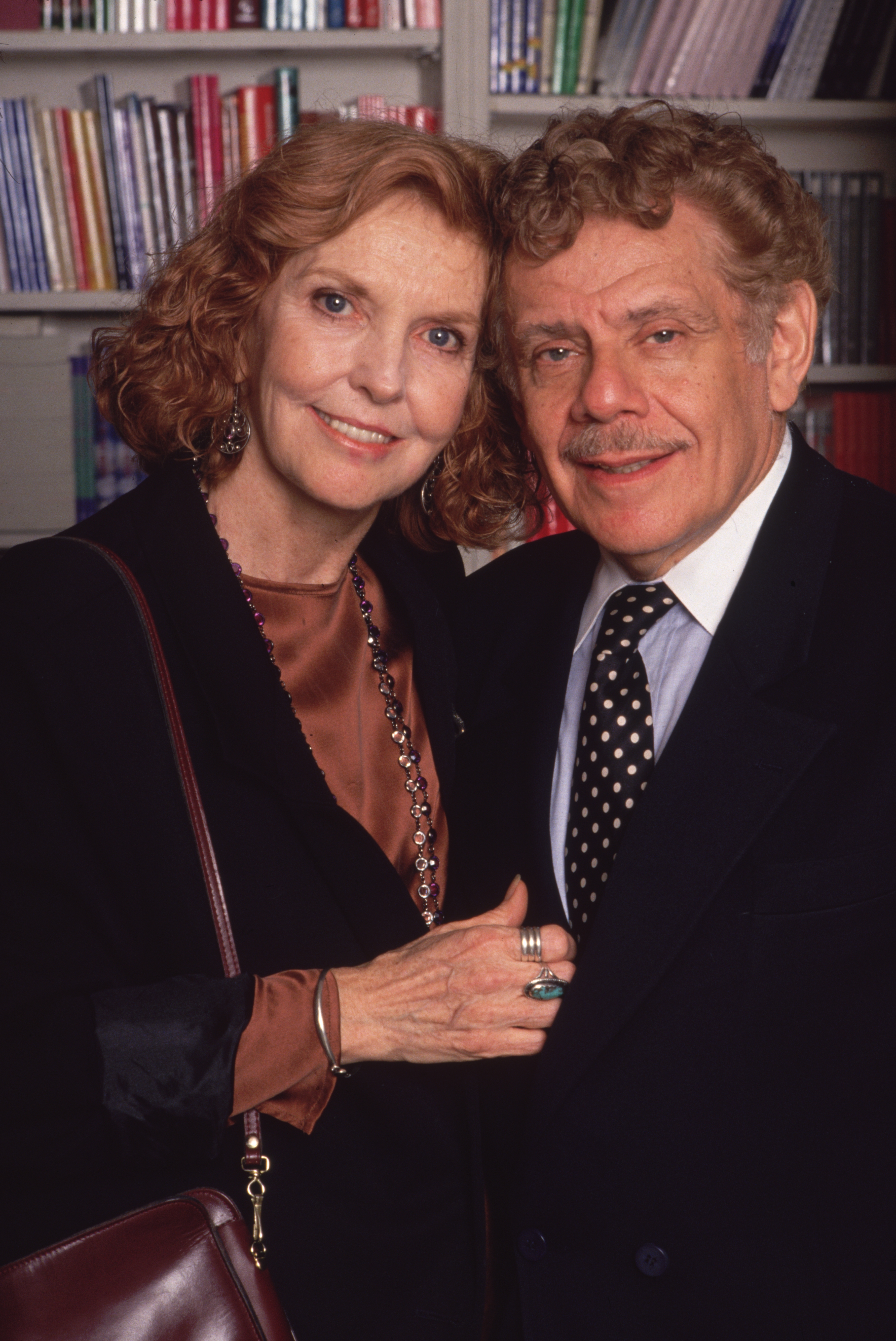 Anne Meara and Jerry Stiller, circa 1995. | Source: Getty Images