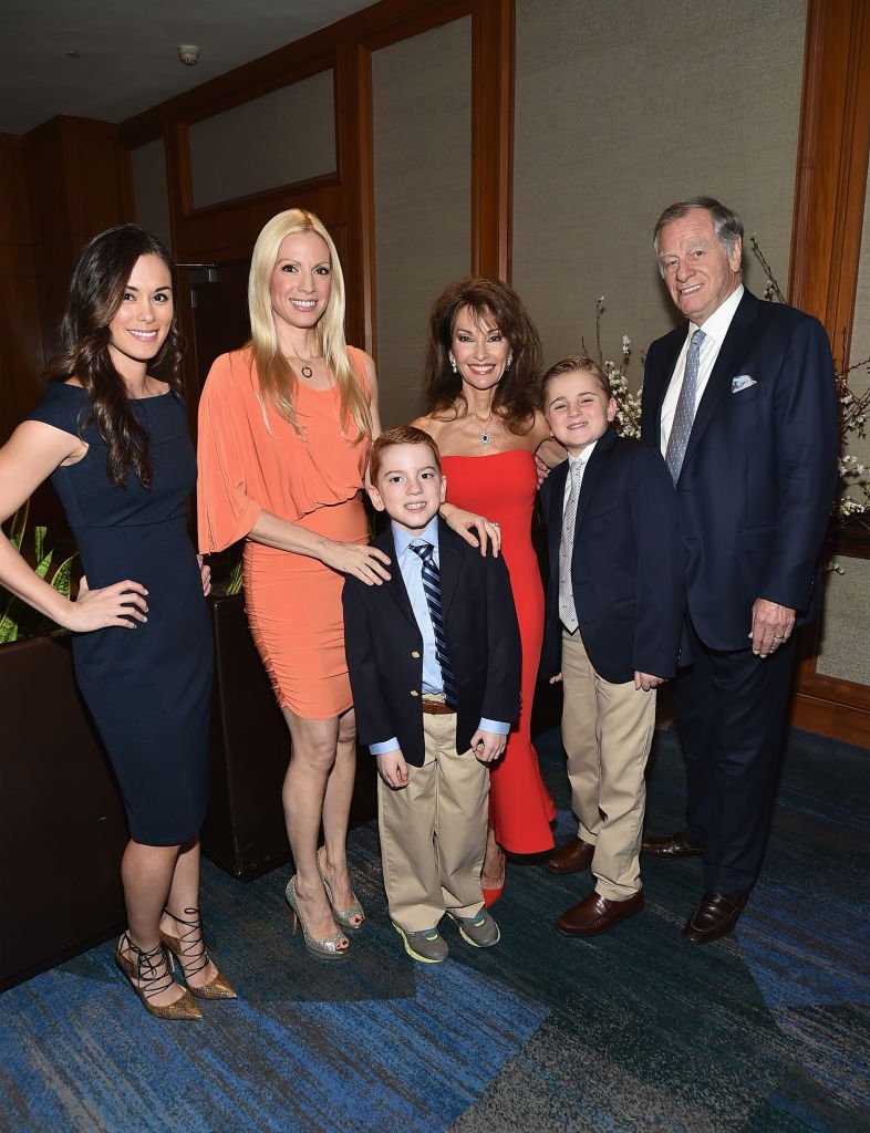Courtney Velasco, Liza Huber, Brendan Hesterberg, Susan Lucci, Royce Alexander Hesterberg, and Helmut Huber during the UCP of NYC 70th Anniversary Gala on March 9, 2017 in New York City. | Source: Getty Images