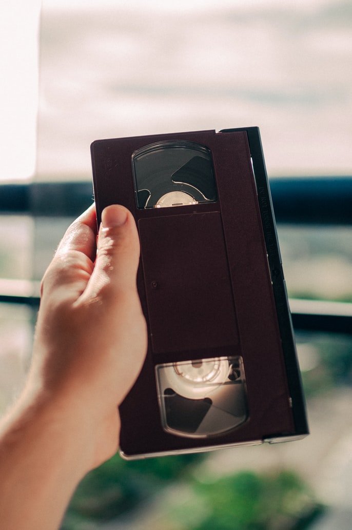 Cinta de VHS. | Foto: Unsplash