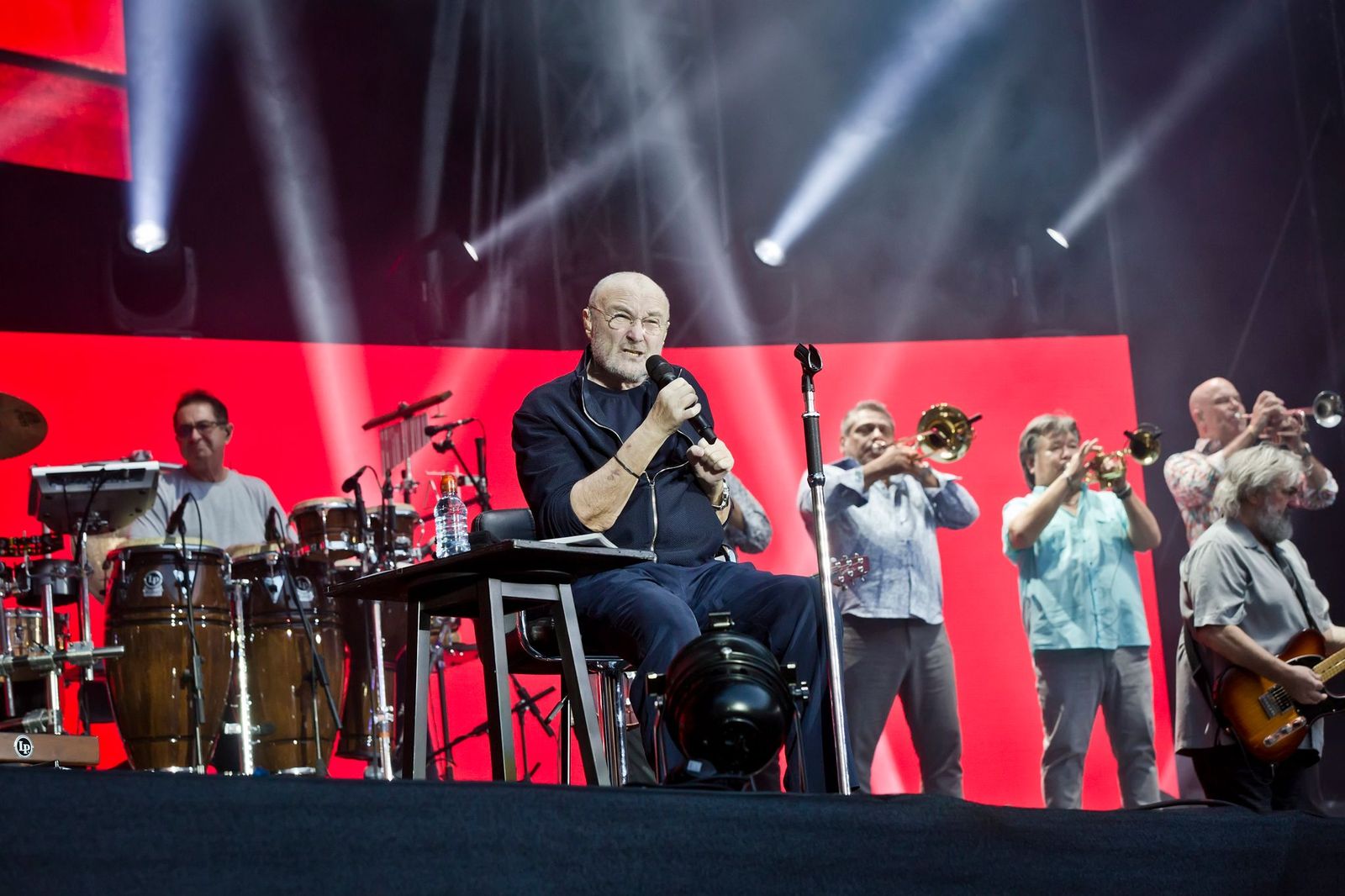 Phil Collins performs live on stage during a concert at the Olympia station on June 7, 2019, in Berlin, Germany | Photo: Getty Images