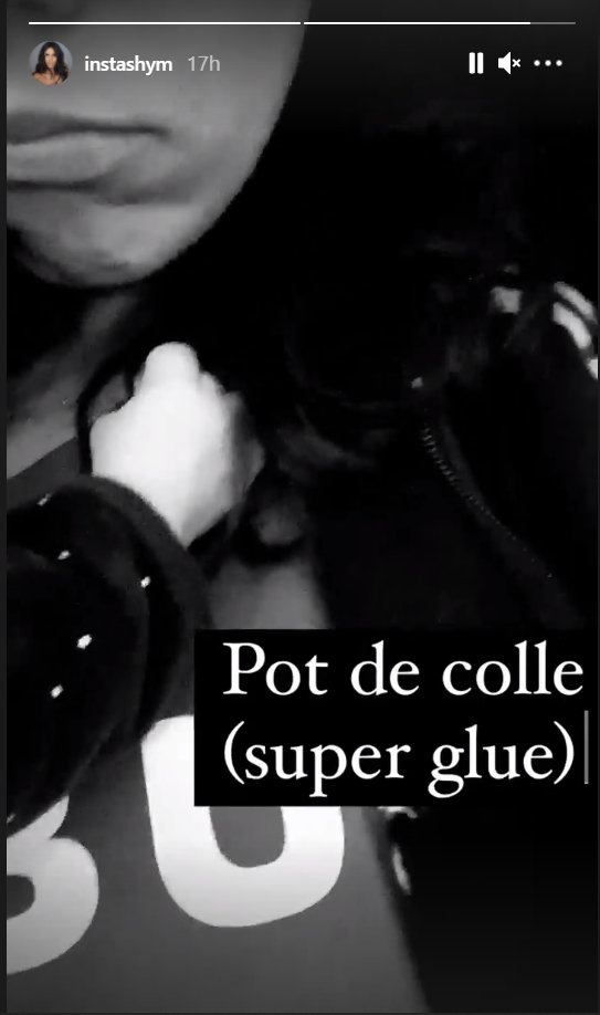 La chanteuse Shy'm | Source : Story Instagram