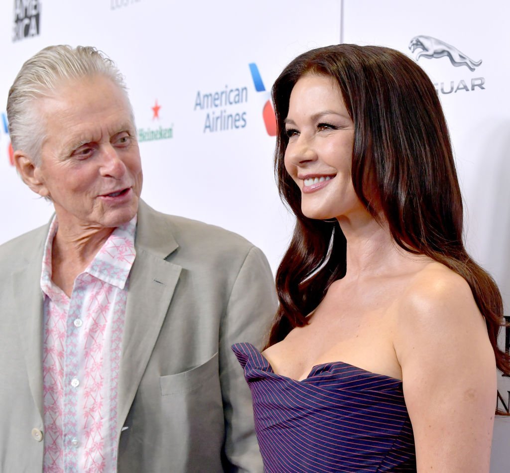 Michael Douglas and Catherine Zeta-Jones attend the BAFTA Los Angeles + BBC America TV Tea Party 2019 at The Beverly Hilton Hotel in Beverly Hills, California | Photo: Getty Images