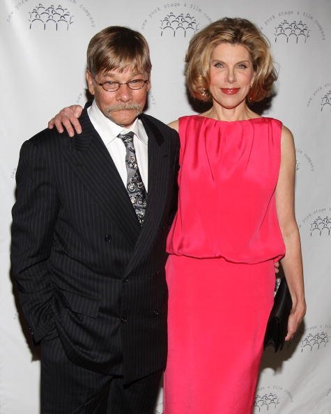 Matthew Cowles and Christine Baranski at The Plaza Hotel on December 13, 2009 in New York City. | Photo: Getty Images