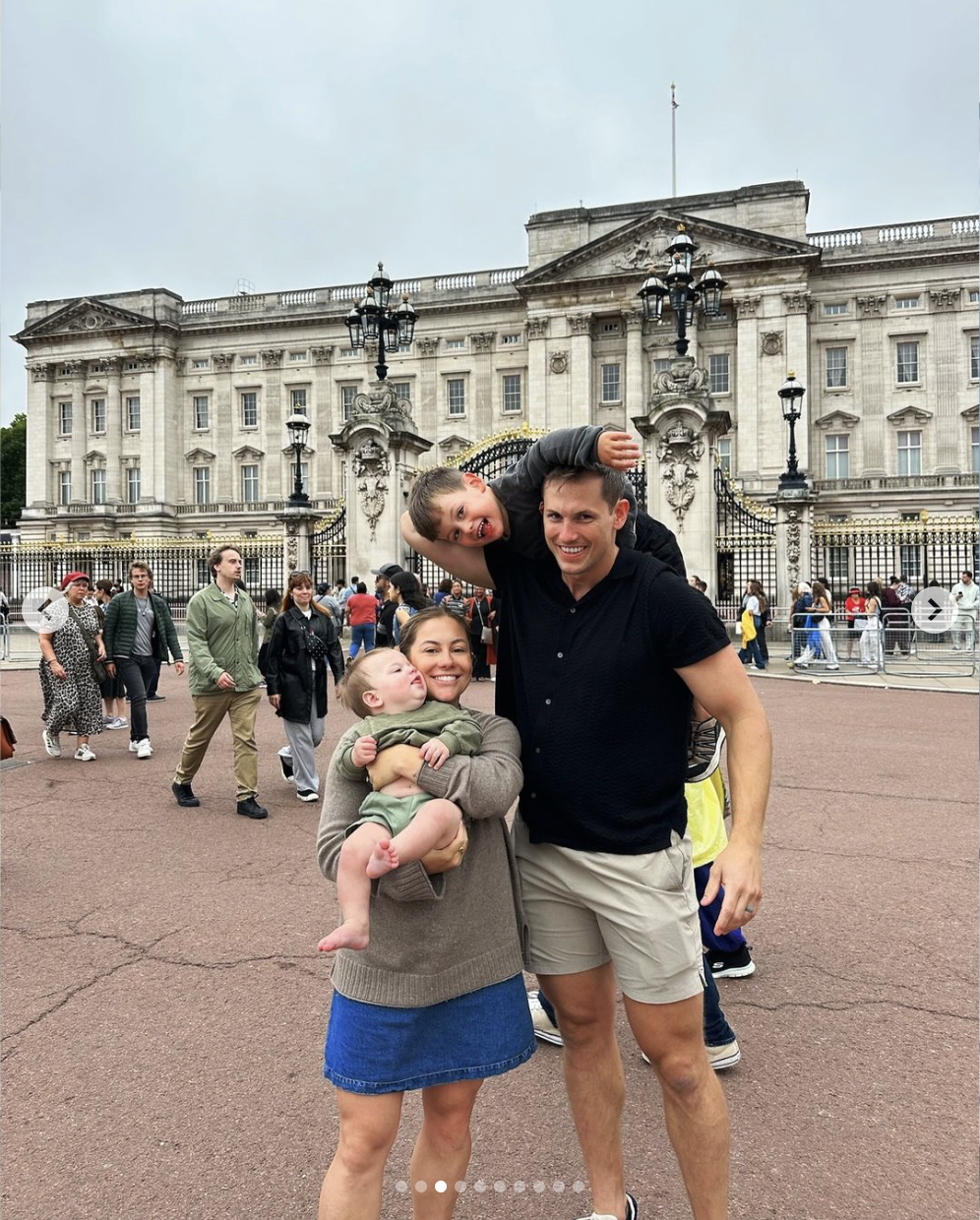 Shawn East Johnson and her husband Andrew East with their two sons, posted on July 30, 2024 | Source: Instagram/shawnjohnson