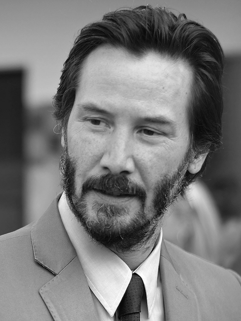 Keanu Reeves at the 41st American Film Festival in 2015| Source: Wikimedia