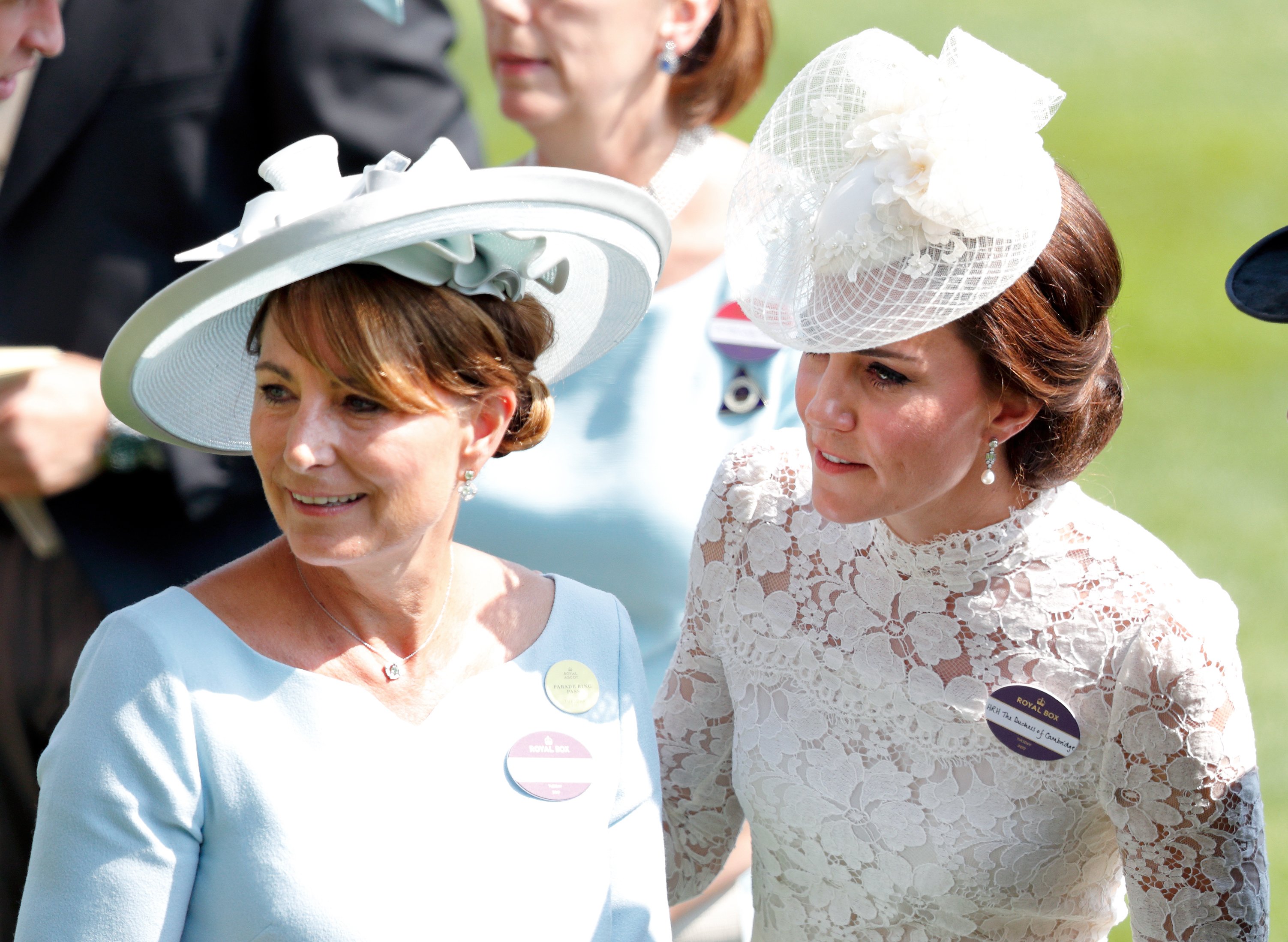 Carole Middleton and Catherine, Duchess of Cambridge attend day 1 of Royal Ascot at Ascot Racecourse on June 20, 2017, in Ascot, England. | Source: Getty Images
