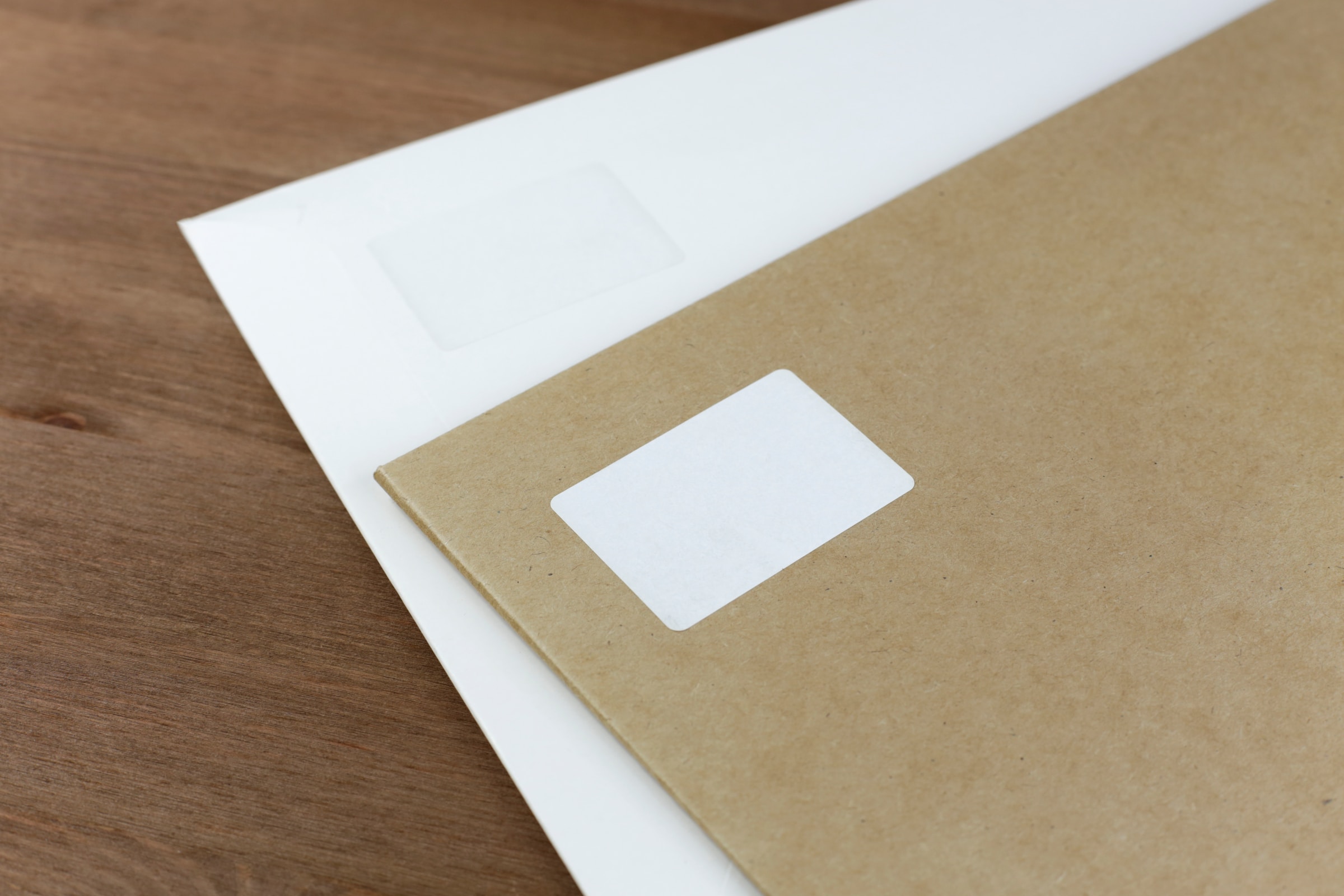 Envelopes on table. | Source: Unsplash