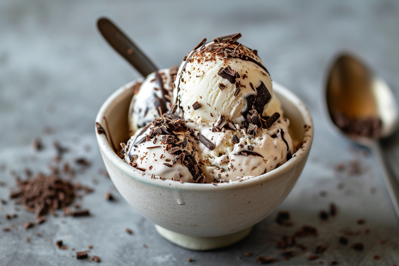 A bowl of ice cream | Source: Midjourney