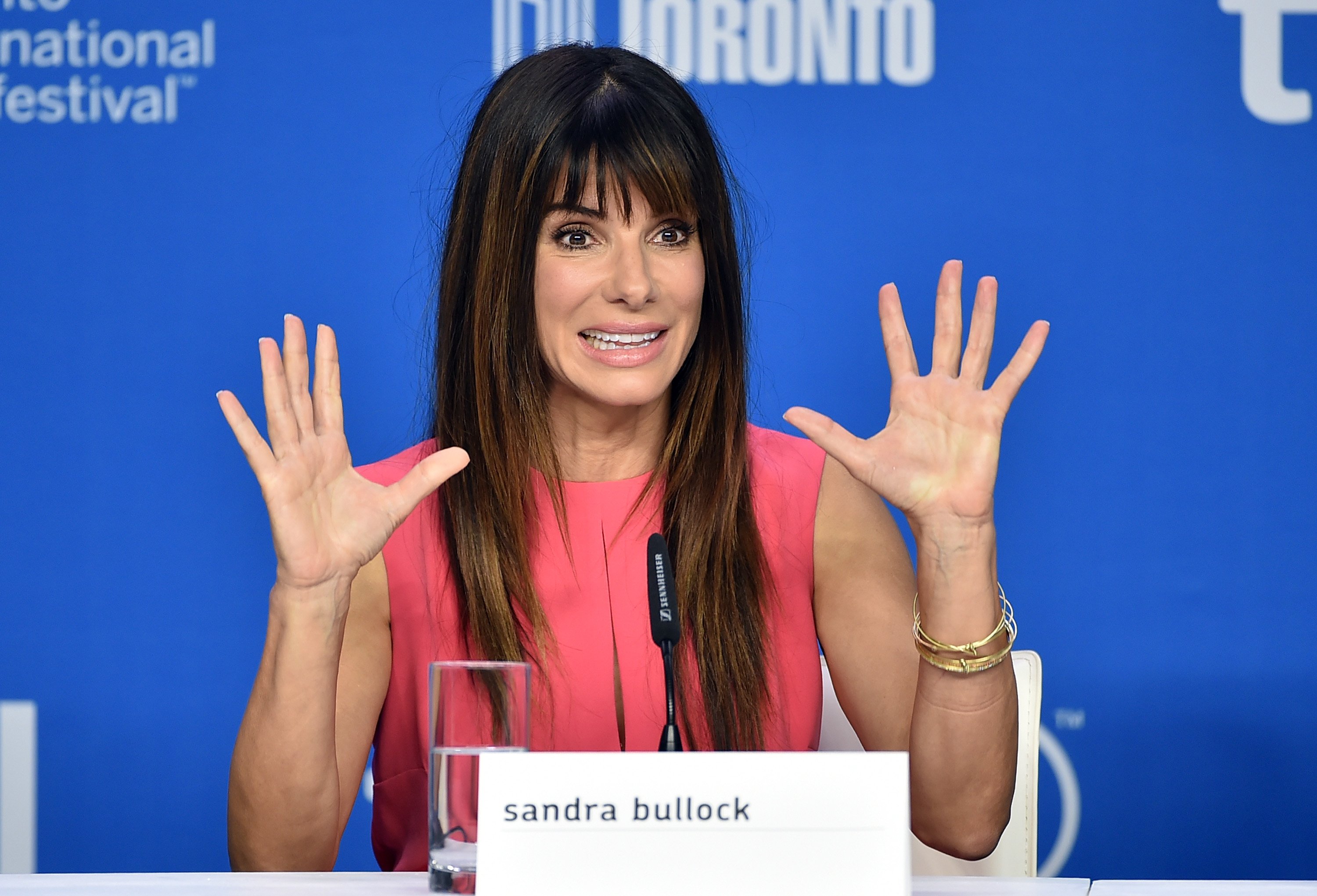 Sandra Bullock on September 12, 2015, in Toronto, Canada | Source: Getty Images 