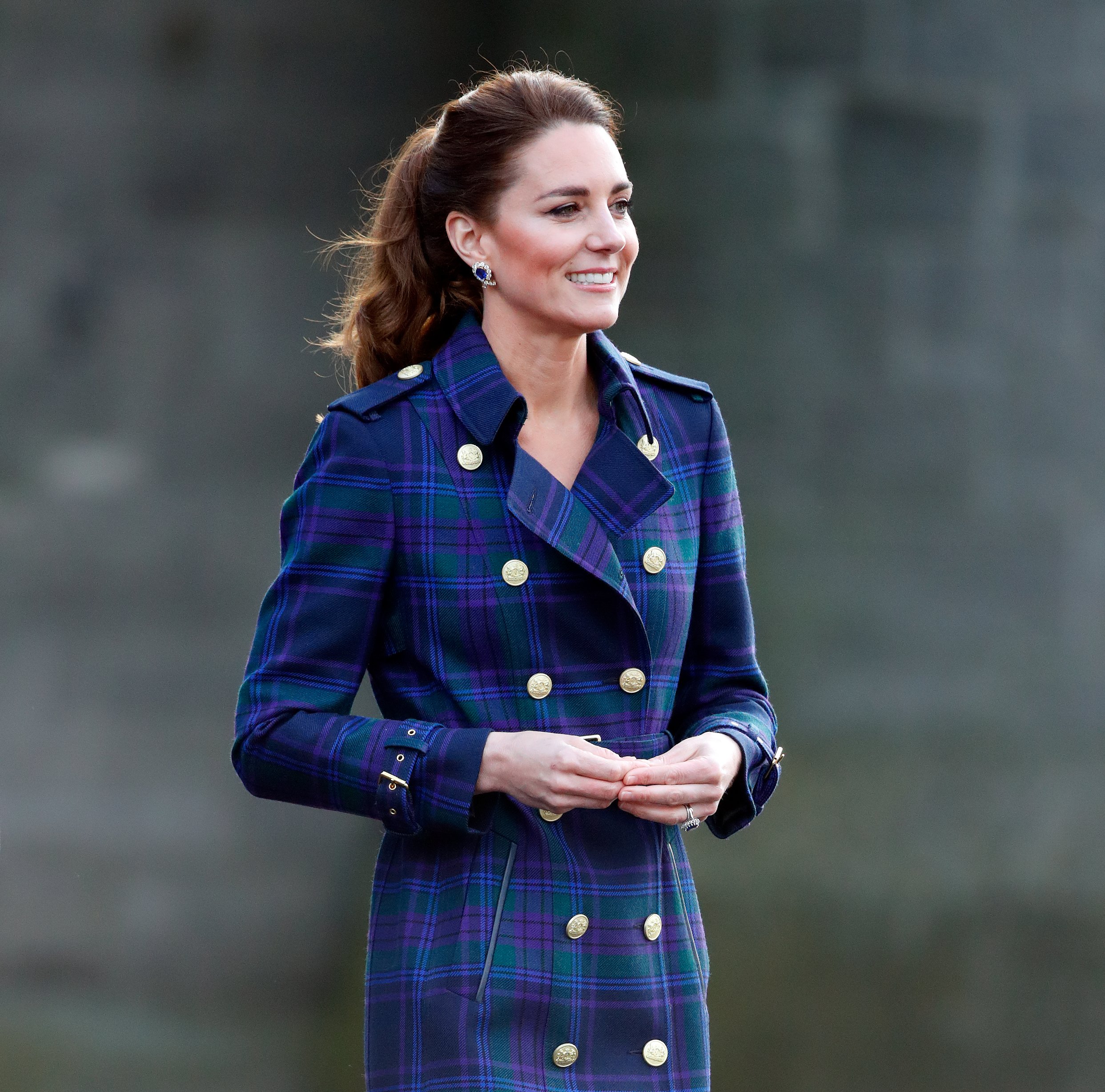 Kate Middleton hosting a drive-in cinema screening of "Cruella" for Scottish NHS workers at The Palace of Holyroodhouse on May 26, 2021 in Edinburgh, Scotland. / Source: Getty Images