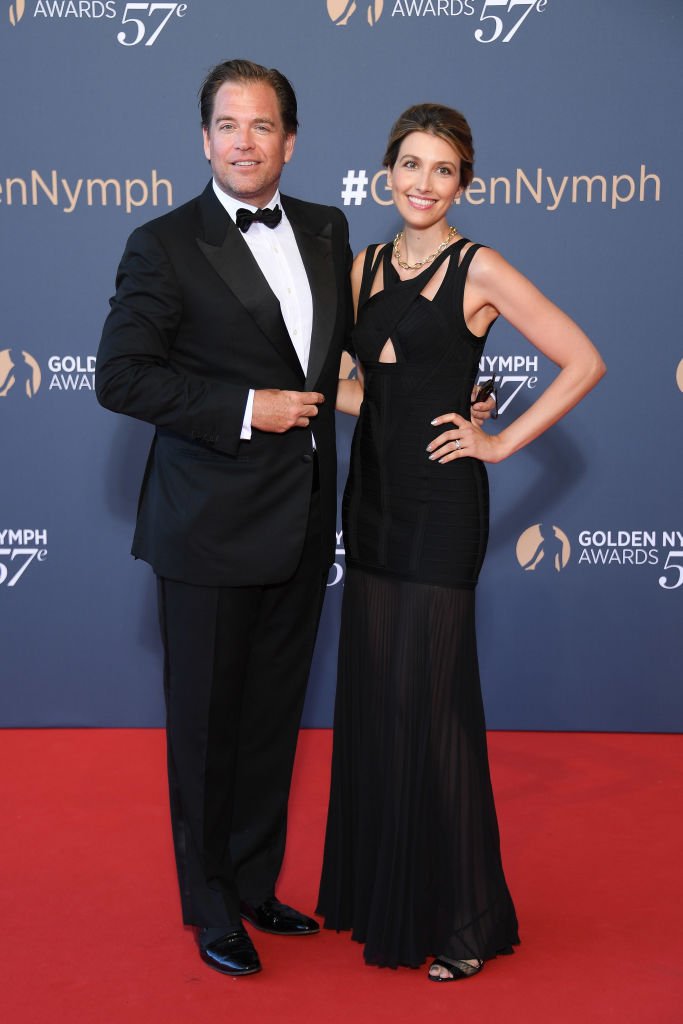 Michael Weatherly and Bojana Jankovic at the closing ceremony of the 57th Monte Carlo TV Festival on June 20, 2017, in Monte-Carlo | Photo: Getty Images