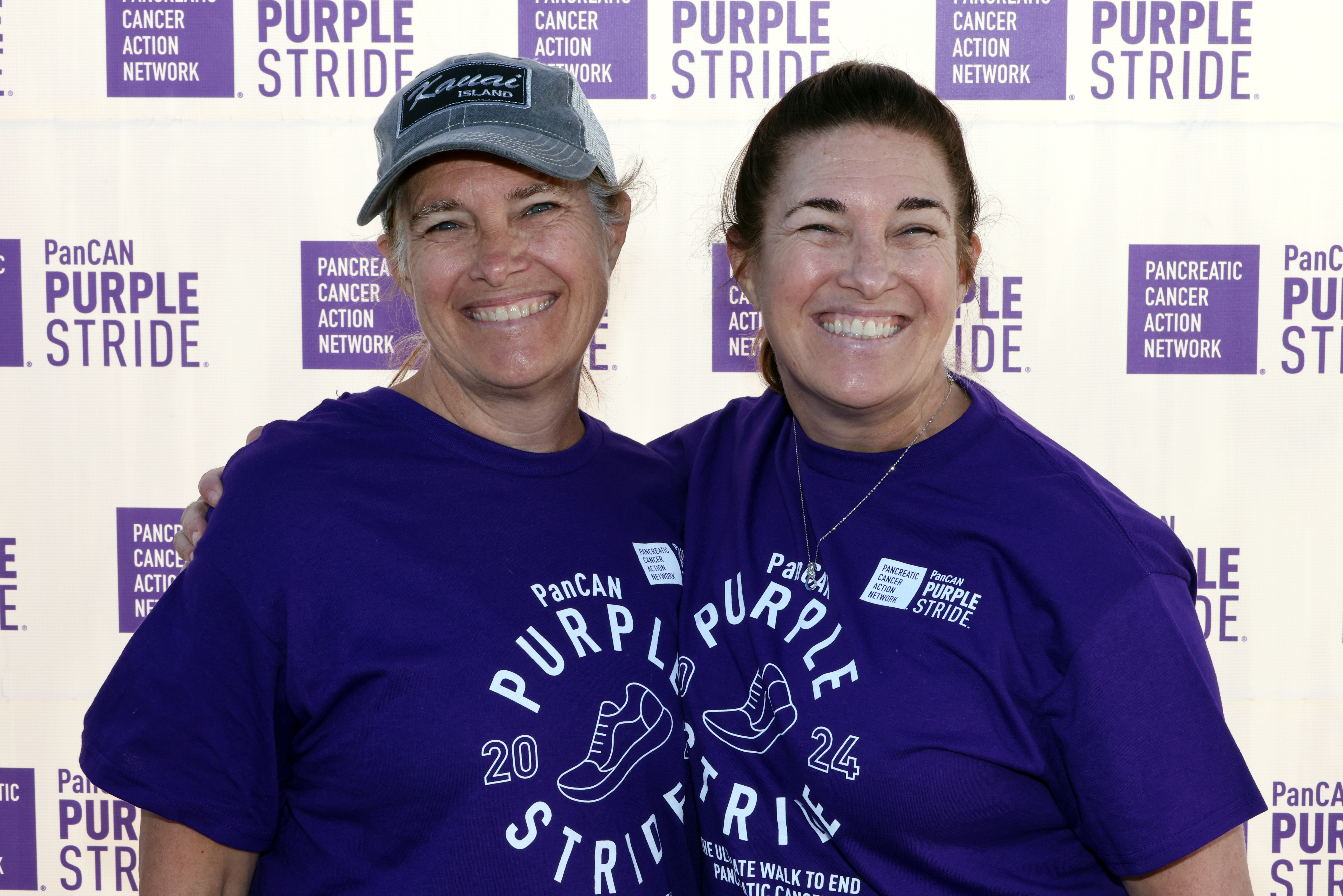 Sidney Greenbush and Lindsay Greenbush attend 2024 PanCAN PurpleStride. | Source: Getty Image