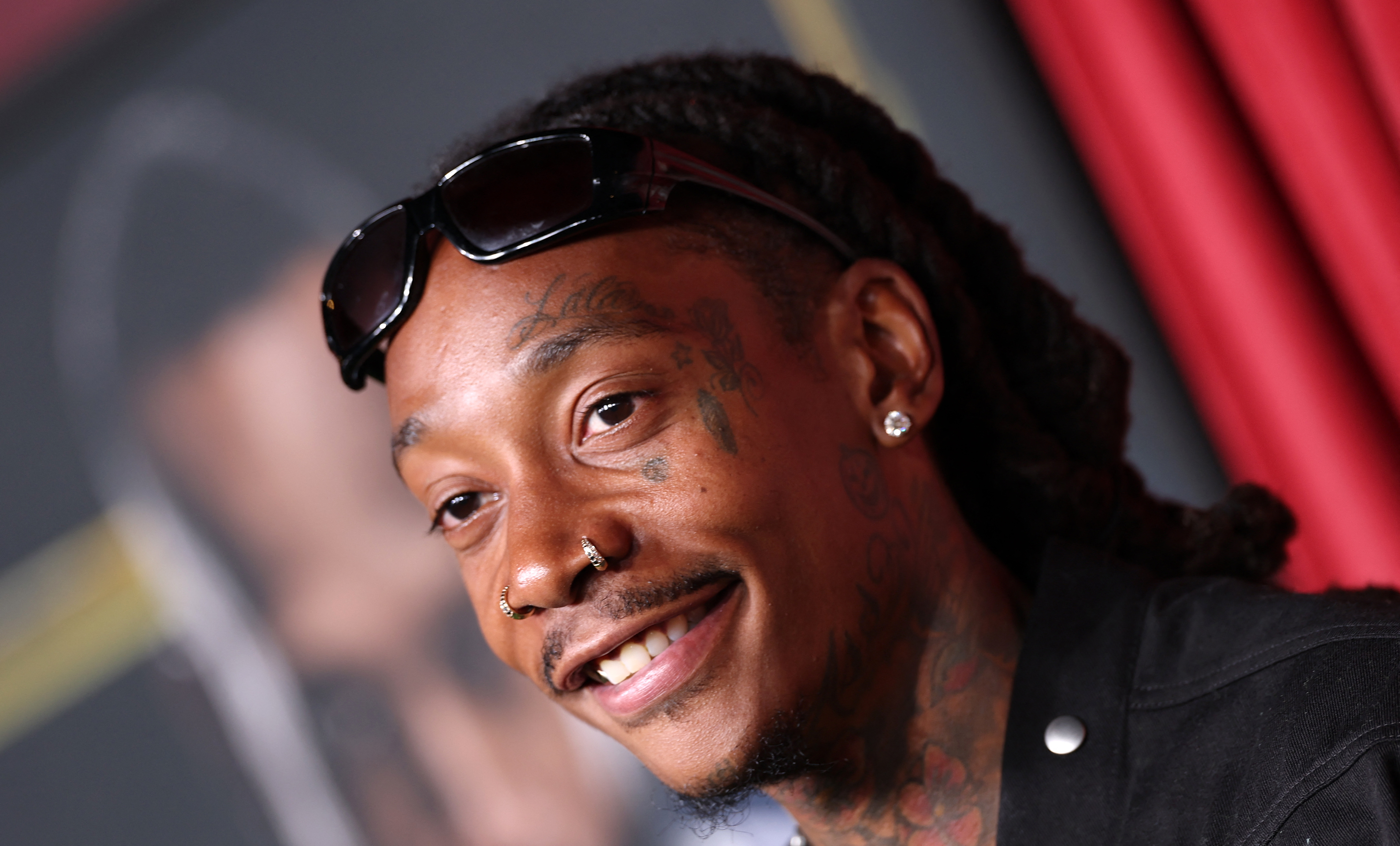 Wiz Khalifa at the premiere of "Him" at the TCL Chinese Theatre on September 17, 2025, in Hollywood, California. | Source: Getty Images