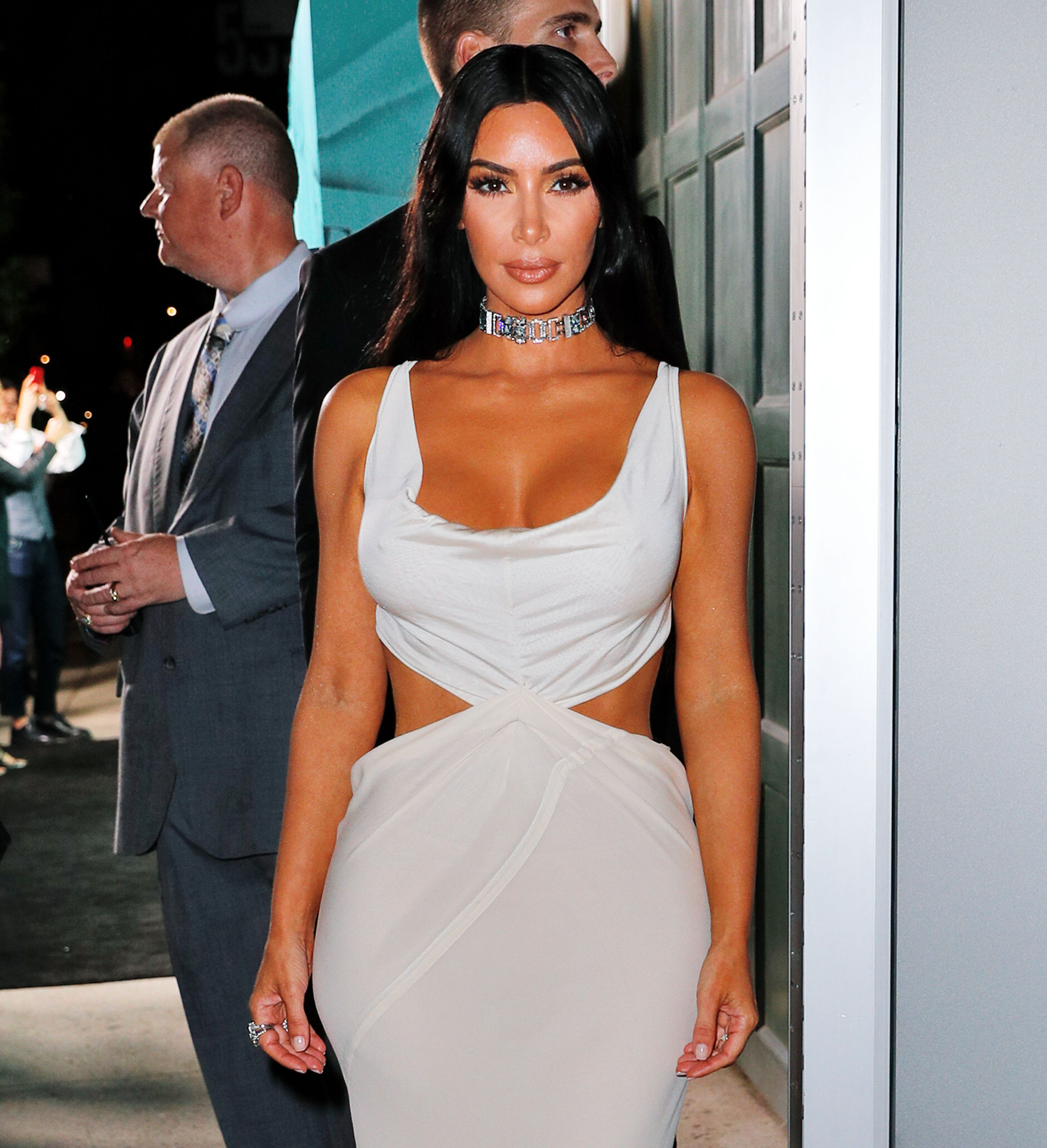 Kim Kardashian pictured on October 9, 2018 in New York City | Source: Getty Images