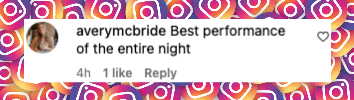 Fan comment about a "DWTS" contestant's performance, posted on September 17, 2025. | Source: Instagram/dancingwiththestars