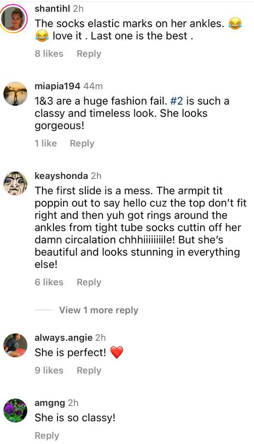 Fan comments on JustJared's post of Jennifer Garner's photos in New York City on April 12, 2023 | Source: Instagram/justjared
