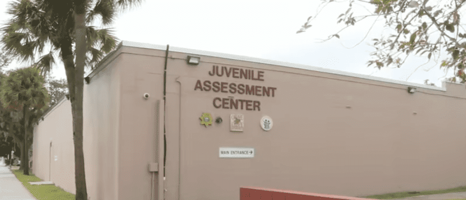 The juvenile center where Kaia was taken | Youtube: WKMG News 6 ClickOrlando