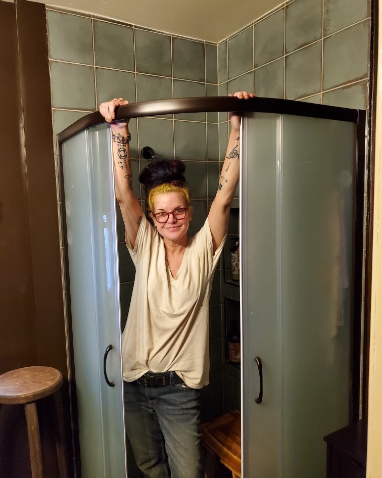 Inside Pauley Perrette's home from a post dated February 2, 2023. | Source: Instagram/thepauleyp