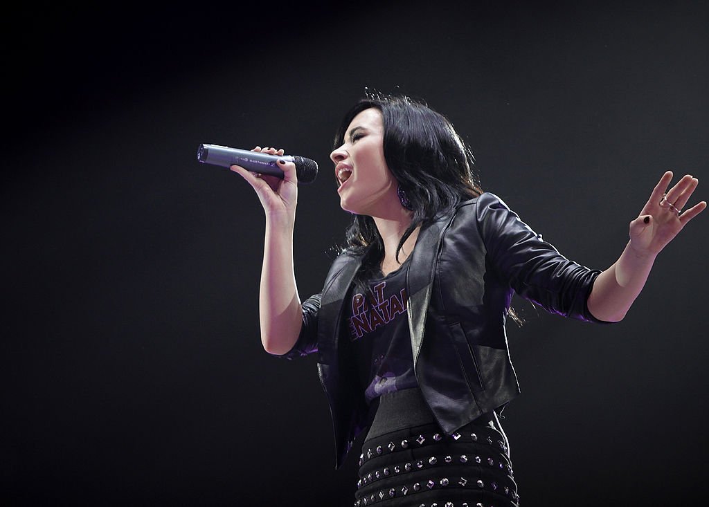 Demi Lovato en concert à Toronto. Photo : Getty Images